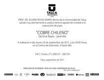 Exposición "Cobre Chileno" 09.2011