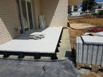 Réalisation terrasse en dalle beton Neuilly sur Marne  93330