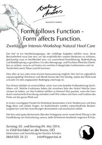 Form follows Function - Form affects Function.