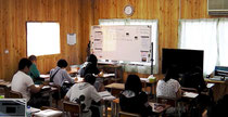 朝の黄金時間を使って、期末テスト勉強です!