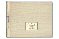 Couverture du livre Clair de page, de Yannick Charon