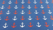 Jersey Anker royalblau/rot/weiß 