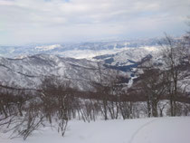 上部の雪の状況