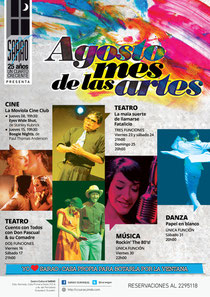 Agosto: Mes de las Artes. Diseño: Eduardo Correa Fotos: Amaury martínez, Héctor Maridueña y Jorge Loor