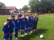 Ungeschlagen auf dem 2. Platz die E-Junioren des SV Horneburg. Foto: Josef Röttger
