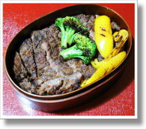 　　　　　　280gステーキ丼弁