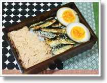   　　　 醤油めんたい＆ままかり　弁当