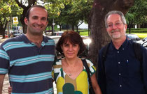 G. Pawelec together with the organiser and Dr. Moises Bauer.