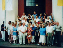 vor dem Rathaus in Straßburg