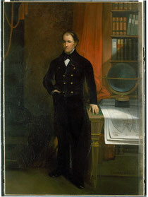 Portrait de l’armateur Joseph Valery Pierre COLONNA D’ISTRIA (1824-1904) Vers 1850-1860 Huile sur toile