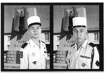 Les caporaux-chef Thapa et Jansen (Photos Jean-Paul Lottier)