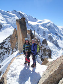 Cosmiques, Mt-Blanc, Thibaut et Nadine