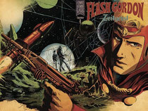 Flash Gordon: Zeitgeist #1 wraparound cover by Francesco Francavilla