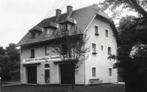 Gerätehaus von 1954 - 1981