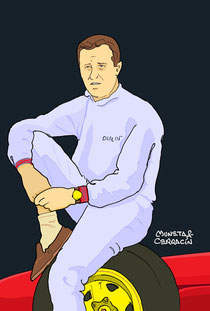 Lorenzo Bandini by Muneta & Cerracín