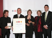 Peter Maffay, Freiherr Wilhelm von Haller, Silke Haug (OeH-Vorstandsmitglied 2007), Nicolette Kressl, Thilo Kröber (OeH-Vorstandsmitglied 2007)