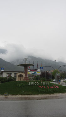 Levico bei Regen...