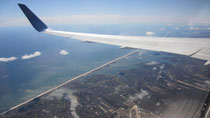 Anflug auf New York