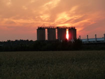 Streusalz-Silos