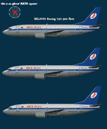 Belavia Boeing 737-300 fleet