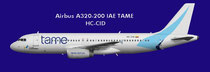 TAME Airbus A320 HC-CID