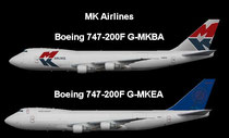 MK Cargo Boeing 747-200 fleet
