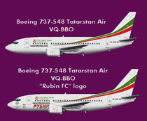 Tatarstan Boeing 737-500 fleet