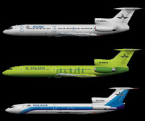 Kolavia Tu-154 fleet