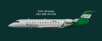 Felix Airways Bombardier CRJ-200