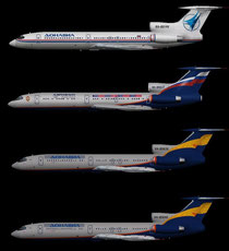 Donavia Tu-154 fleet