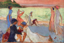 Maurice Denis, Soir de septembre, huile sur toile, vers 1911