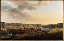 Louis-Nicolas Van Blarenberghe, Vue du port de Brest, 1774, huile sur toile, musée des beaux-arts de Brest.