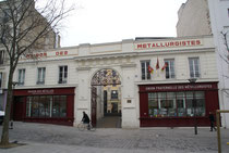 La Maison des Métallos aujourd’hui, anciennement manufacture Couesnon