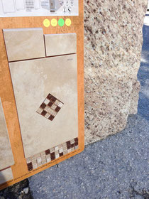 Mosaik für die Badezimmer
