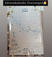 Adventskalender mit Schokolade 🍫 gefüllt