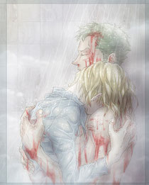 Anime: One Piece/ Charakter: Sanji x Zorro *-*