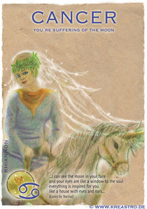Postkarte Cancer