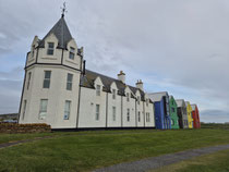 die bunten Häuser von John O' Groats