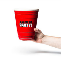 "I Came to Party" Gigantic Red Party Cup ジャイギャンティックレッドパーティーカップ