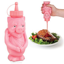 BBQ Pig Condiment Bottle バーベキューピッグボトル