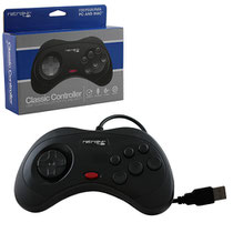 Saturn Style USB Controller (Black) サターンスタイル USBコントローラー（ブラック）