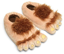 Furry Adventure Slippers ファーリー毛むくじゃら足スリッパ