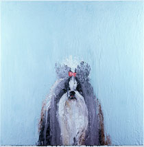 Lucy, 1993 Oil on canvas, 26 x 26 inches