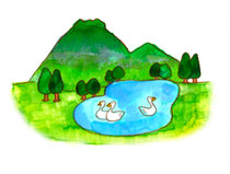 ふうざんぜんのイラスト