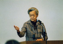 2003年、咢堂塾での講演