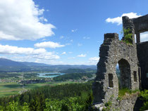 Blick zum Faaker See von Finkenstein