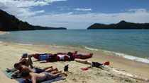 Kayaking im Abel Tasman National Park