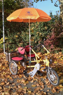 Fun2Go Dreirad Tandem