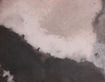 détail d'un diptyque noir et blanc