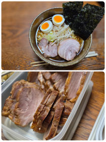 年越しラーメン&手作りチャーシュー